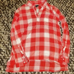 Madewell plaid tunic
